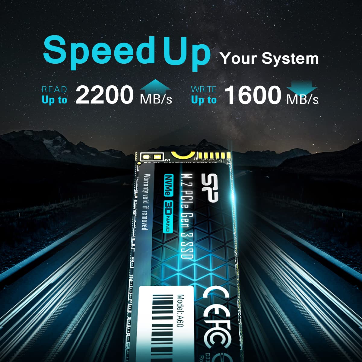 Amazon.com: Silicon Power 1TB - NVMe M.2 PCIe Gen3x4 2280 SSD