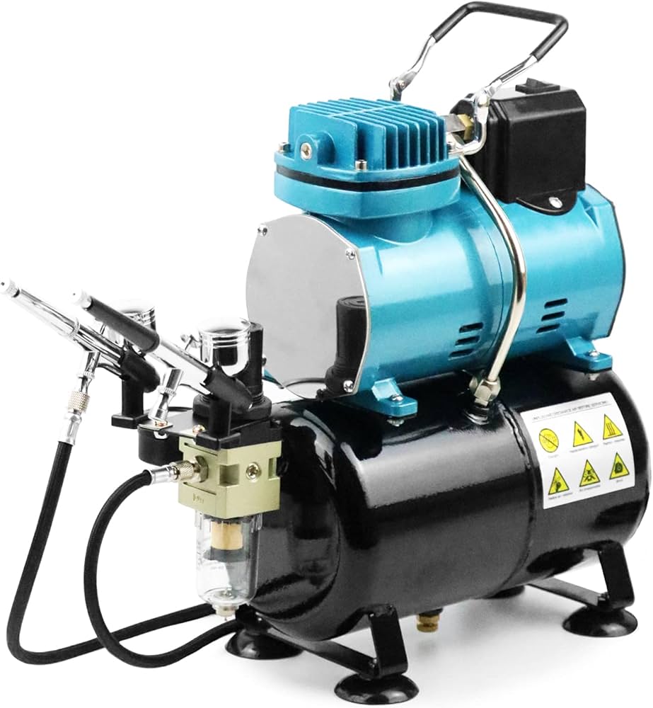 L7コンプレッサーエアブラシセット＆YAMAZEN YD-180 ほか L7