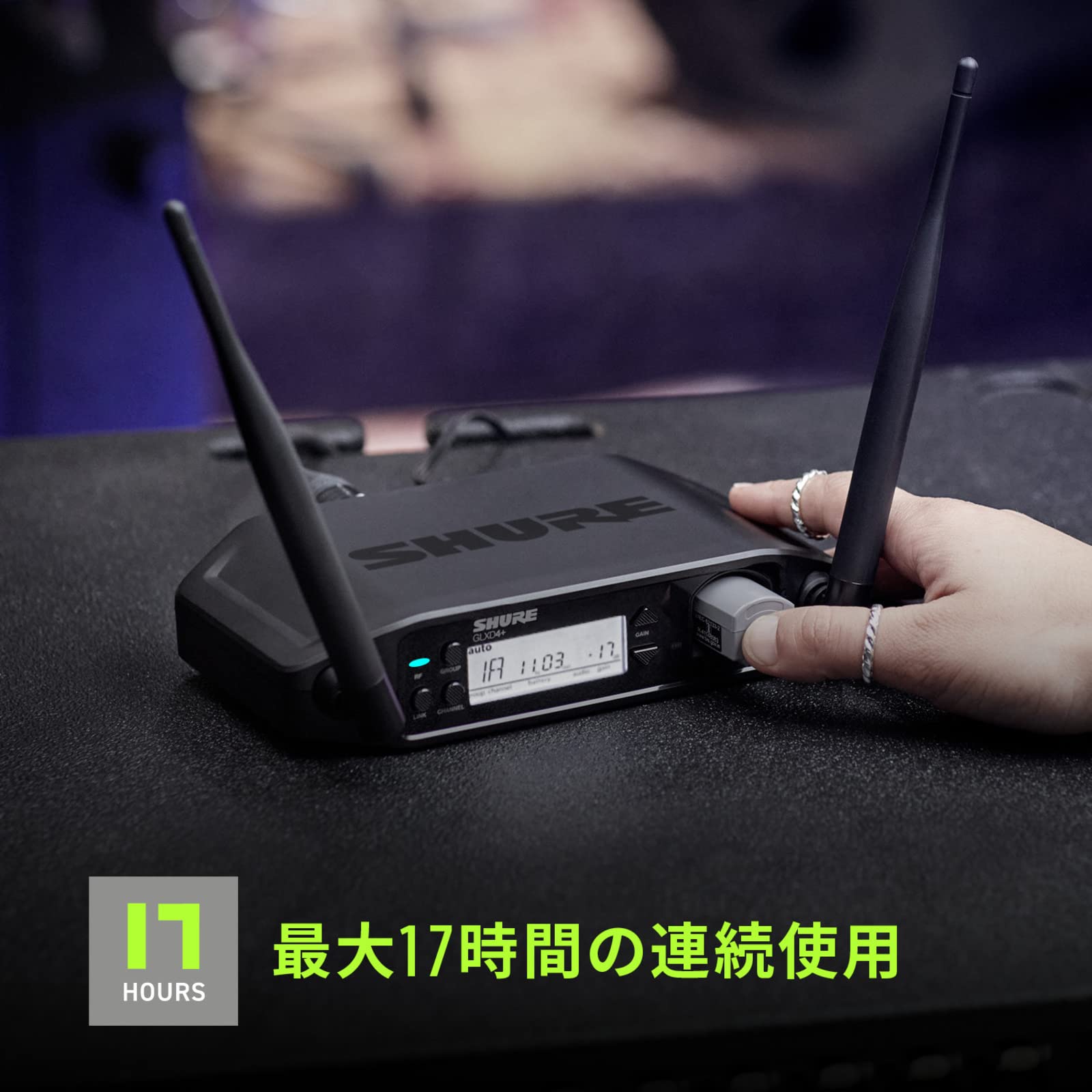 Amazon | SHURE GLX-D24+/SM58ボーカル・ワイヤレスシステム SM58