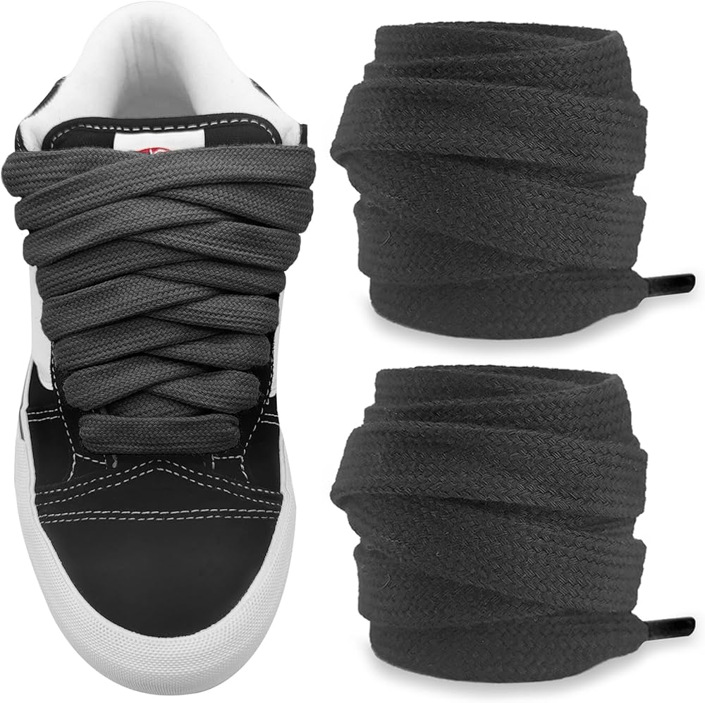 Amazon.com: NDTEZUGT Fat Athletic Shoelaces for Skool Classic