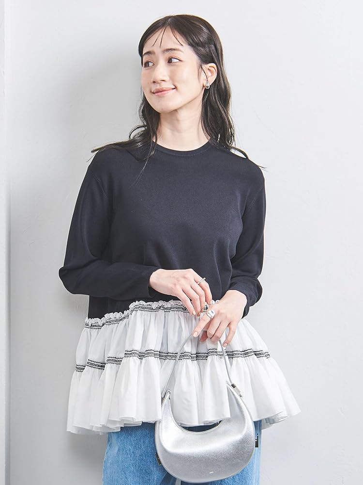 Amazon | [ユナイテッドアローズ] エンブロ ティアード コンビニット