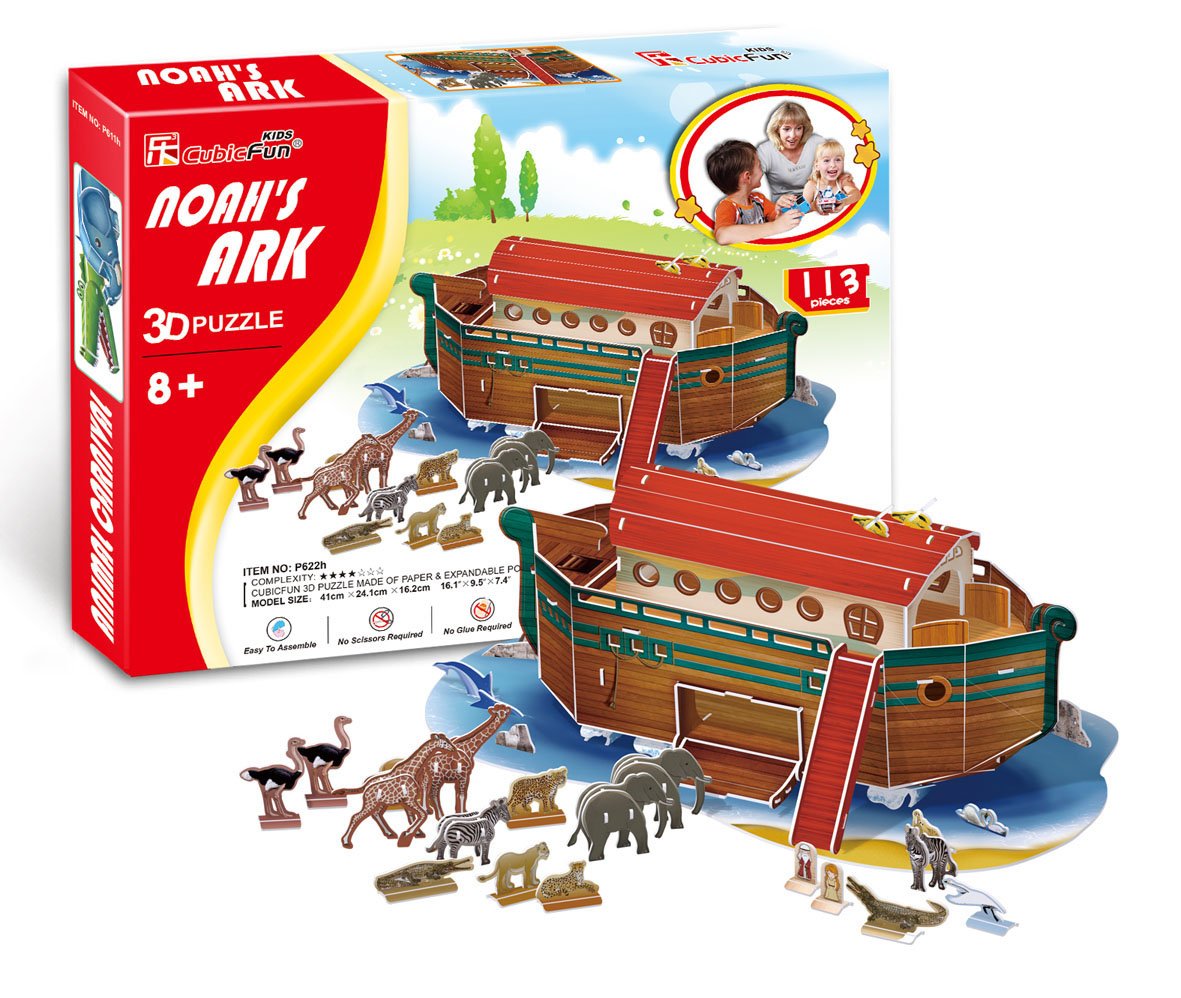 Amazon.co.jp: 3D立体パズル ノアの方舟 P622h : おもちゃ