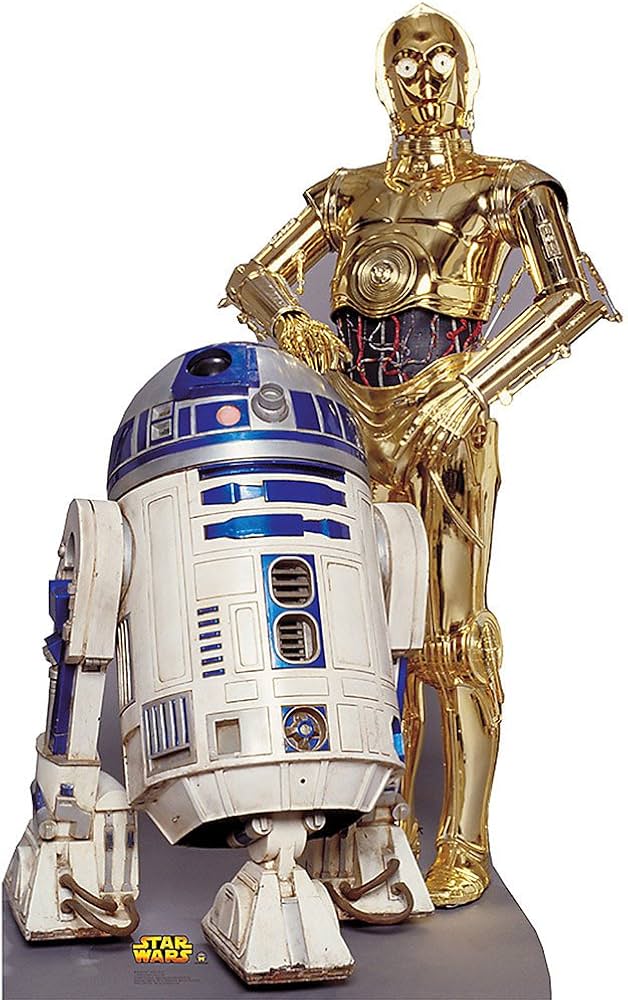 Amazon.co.jp: スター・ウォーズ R2D2 C3PO スタンドアップ