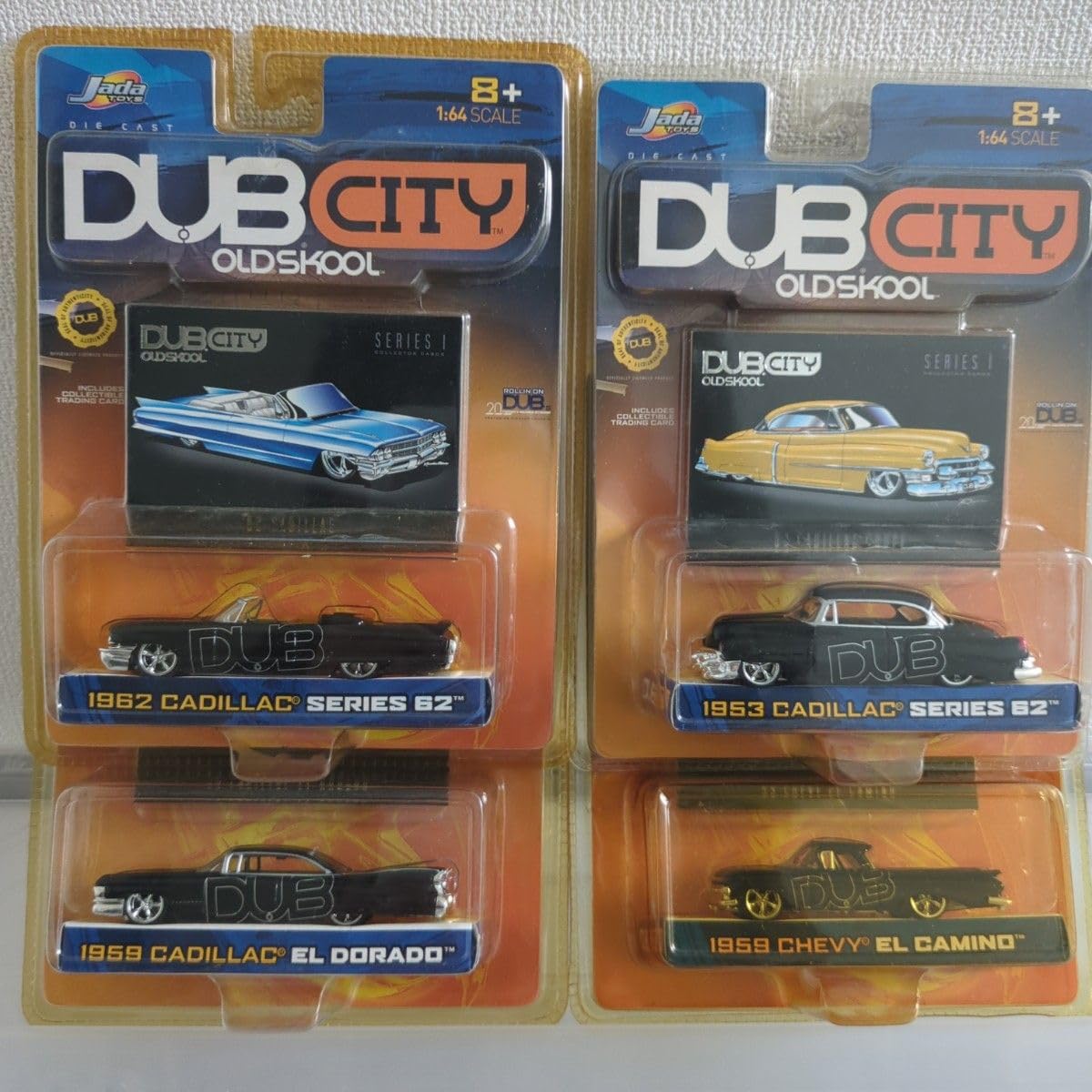 Amazon.co.jp: DUB CITY Jada toys Set of 4 : Toys & Games