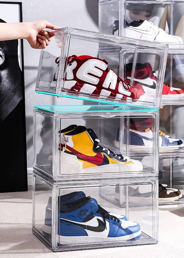Amazon｜ACURACE シューズボックス スニーカー ボックス 収納 ケース