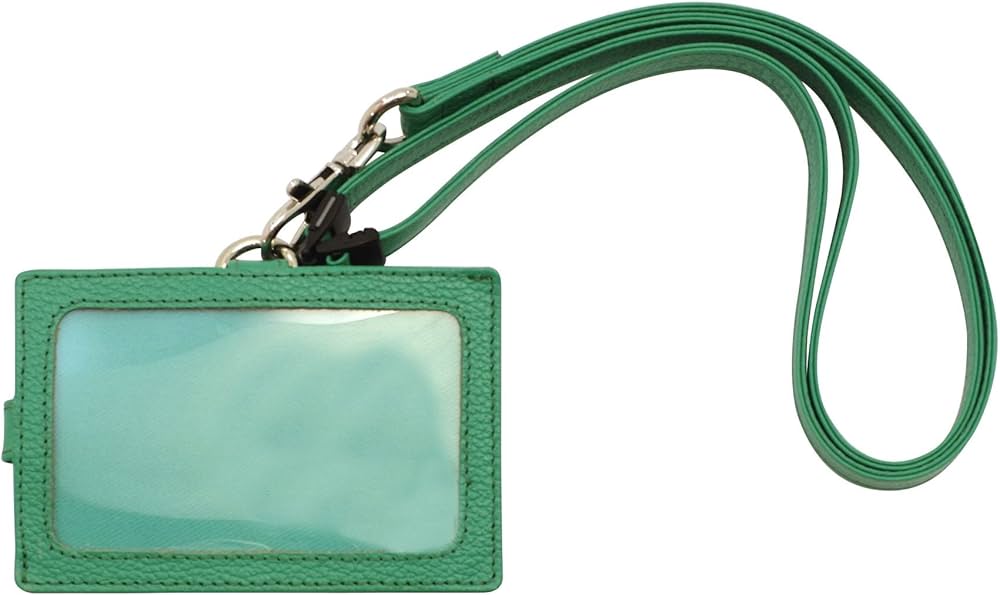 Amazon | テンカラーズ 本革製 IDカードホルダー【エメラルドグリーン