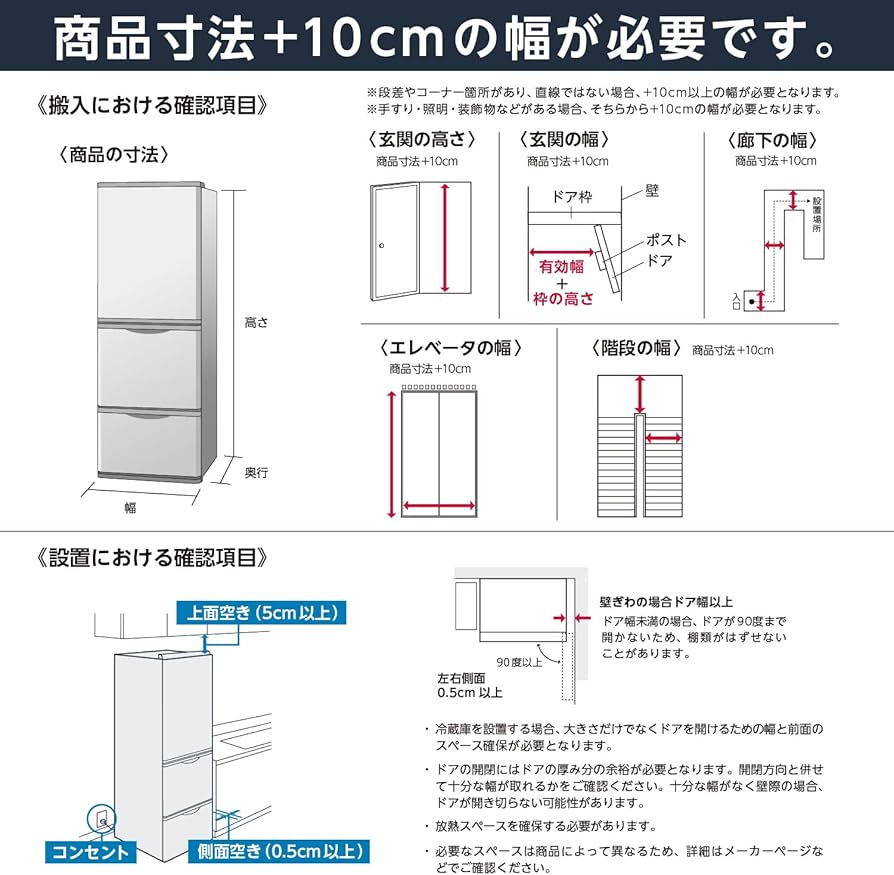 Amazon.co.jp: 東芝 冷蔵庫 幅60.0㎝ 356L GR-U36SC(WU) 3ドア 右開き