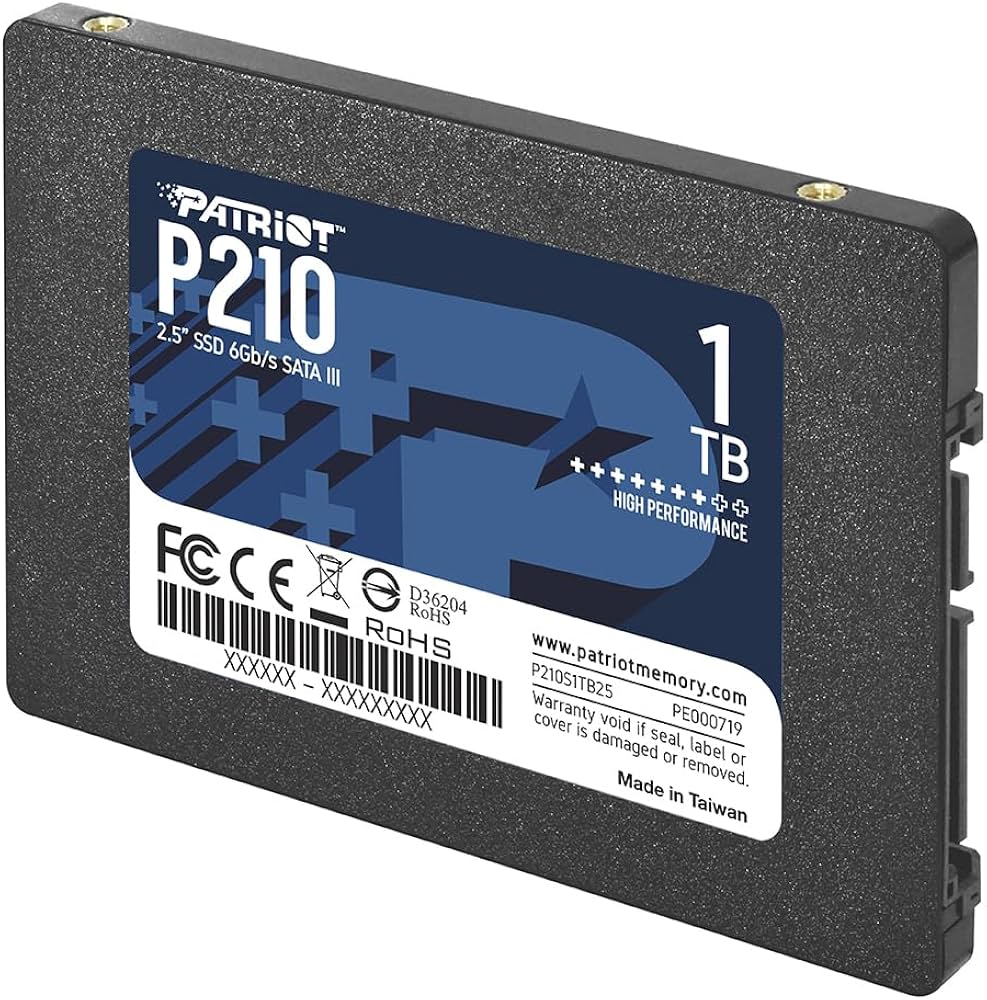Amazon.co.jp: Patriot Memory P210 1TB SATA3 Internal SSD 6Gb/s 2.5