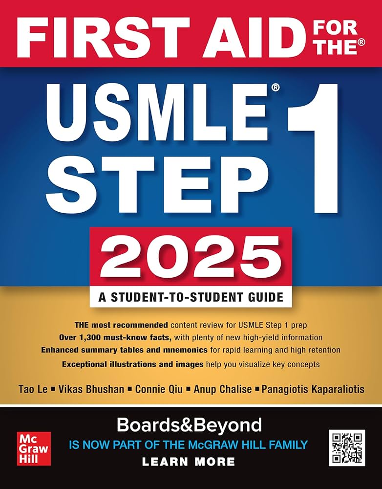 First Aid for the USMLE Step 1 2025: Le, Tao, Bhushan, Vikas, Qiu