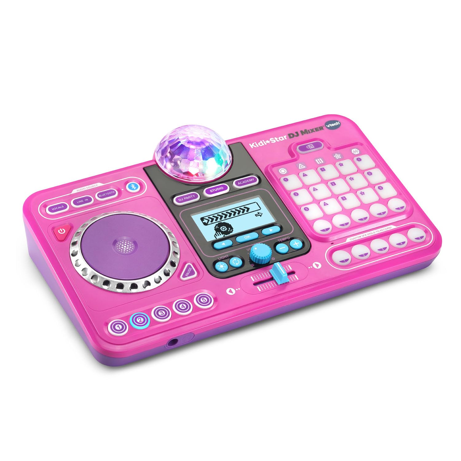 Amazon.co.jp: VTech Kidi Star DJミキサー、ピンク : 楽器・音響機器