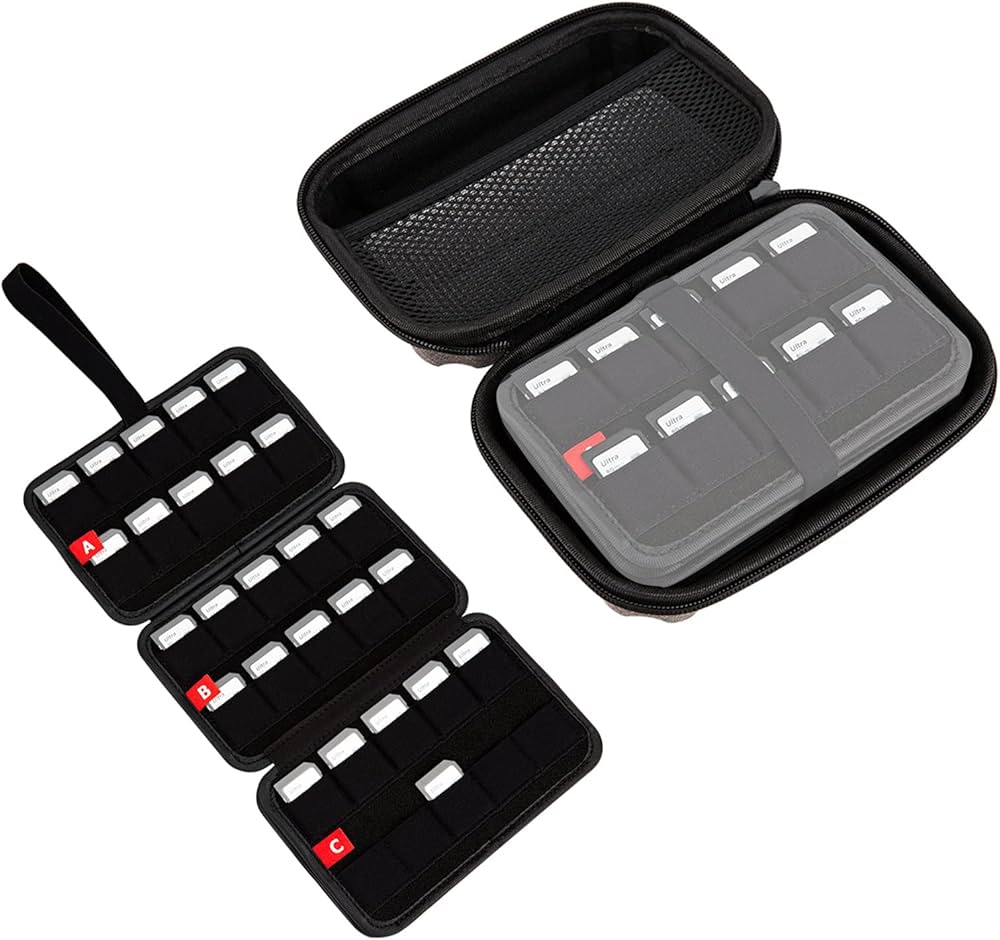 Amazon.co.jp: 【PROfezzion 大容量 100枚 カードケース】 SD SDHC