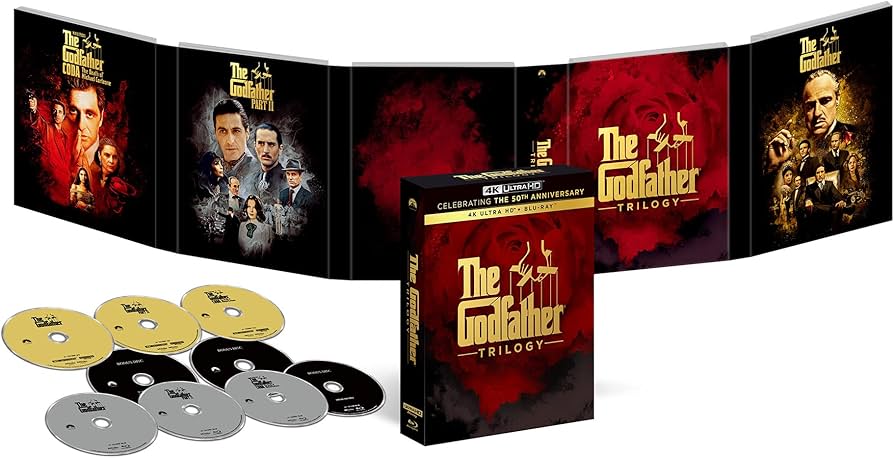Amazon.co.jp: ゴッドファーザー トリロジー 50th アニバーサリー 4K