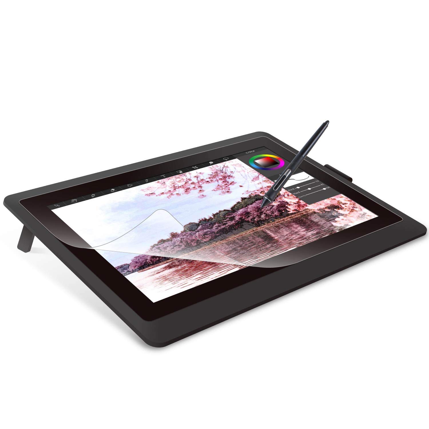 Amazon.co.jp: エレコム ワコム 液タブ 液晶ペンタブレット Wacom