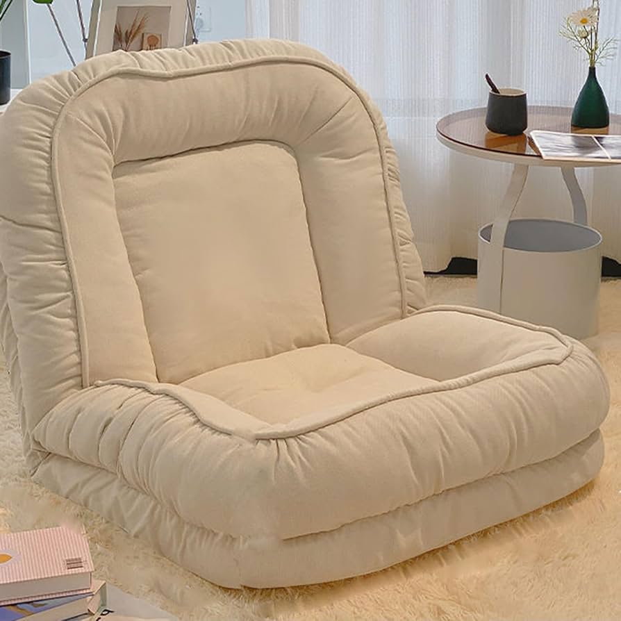 Amazon｜折りたたみ式フロアソファ、コンバーチブルレイジーソファ