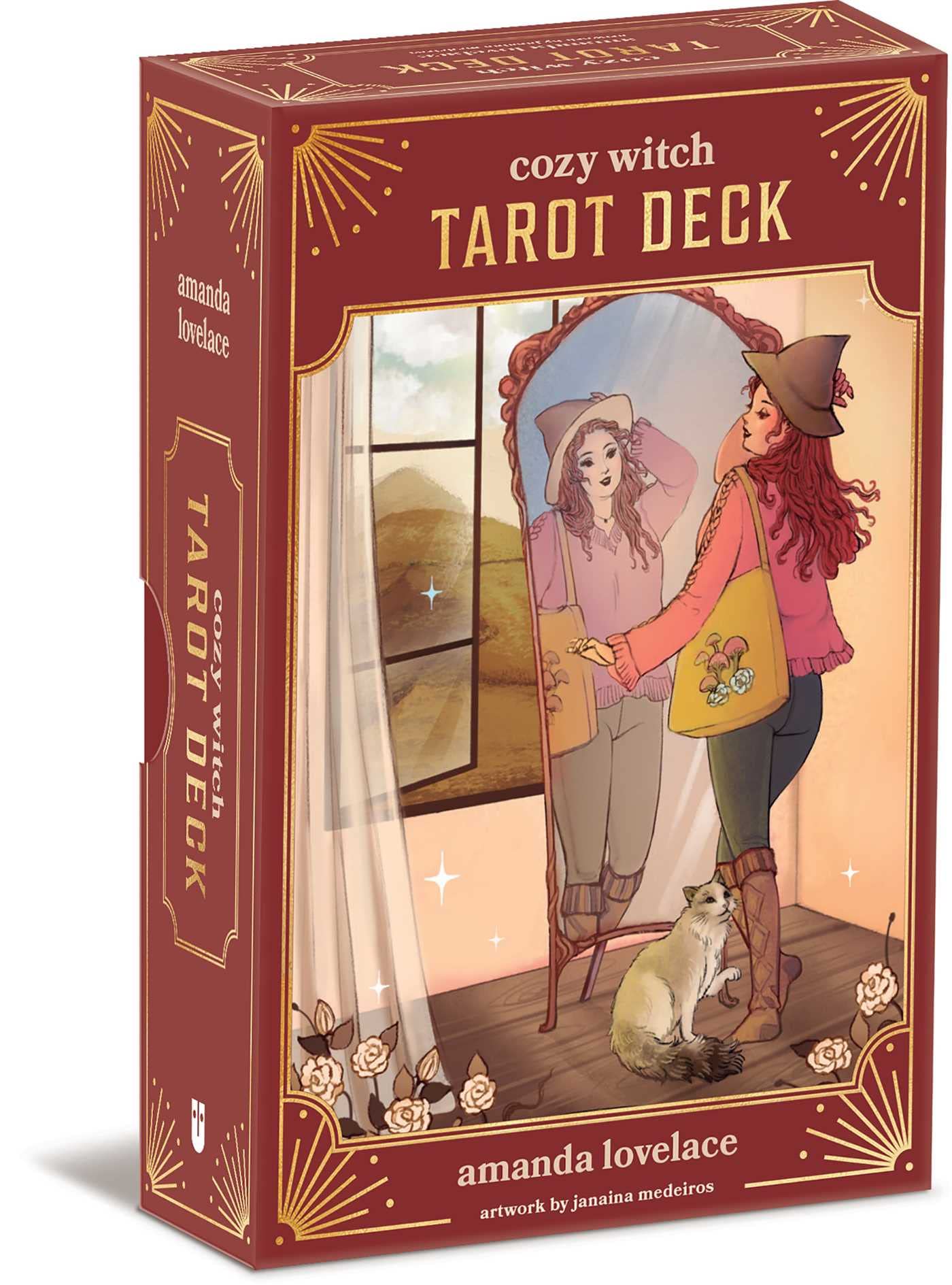 Amazon | Cozy Witch Tarot Deck and Guidebook | Lovelace, Amanda