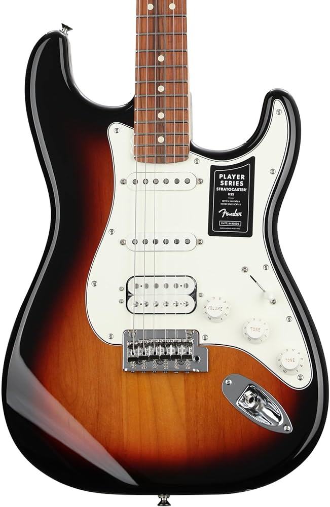 Fender Player Stratocaster HSS Electric Guitar - Pau Ferro