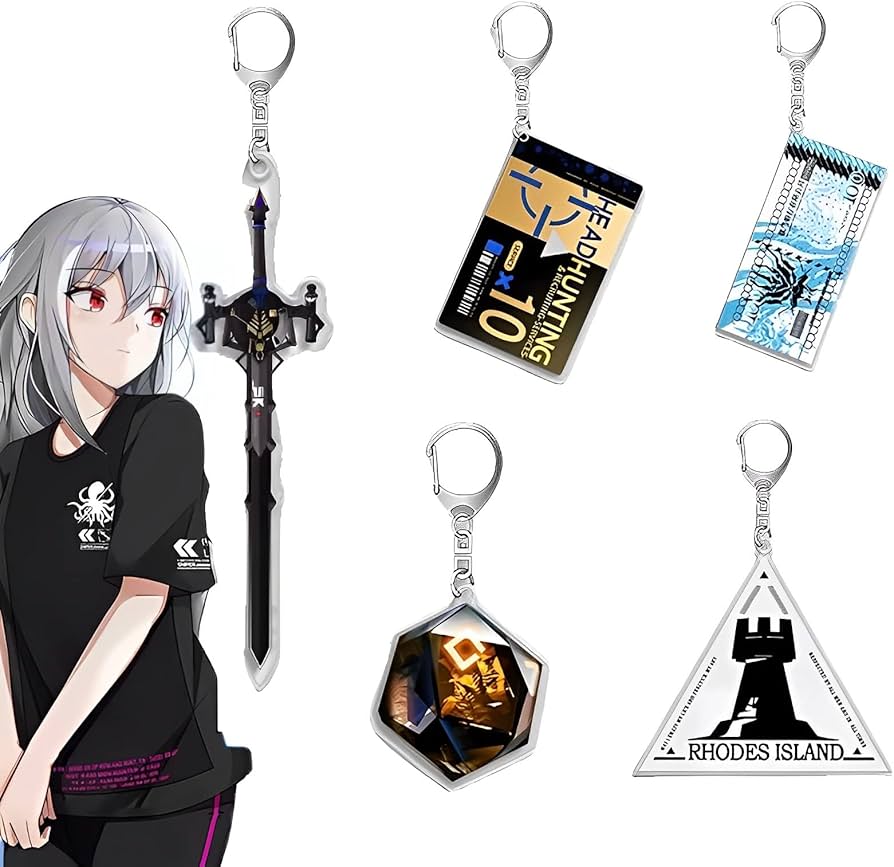 Amazon.co.jp: アークナイツ キーホルダー キーチェーン アクリル 透明