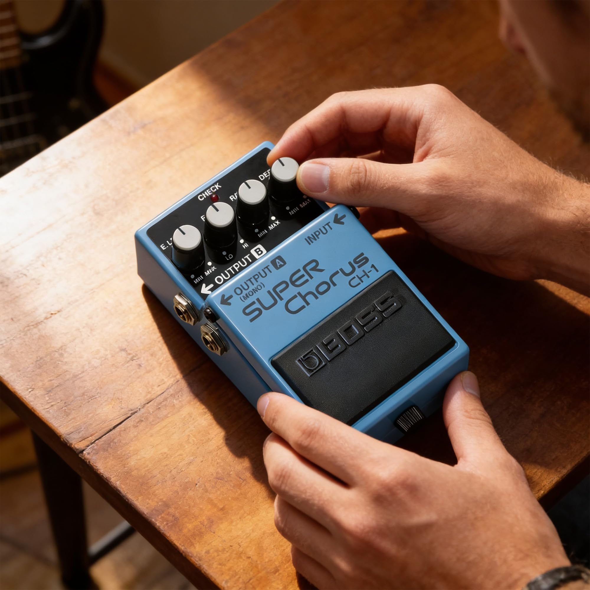 Amazon.com: Boss CH-1 Super Chorus Bundle with Gearlux Power