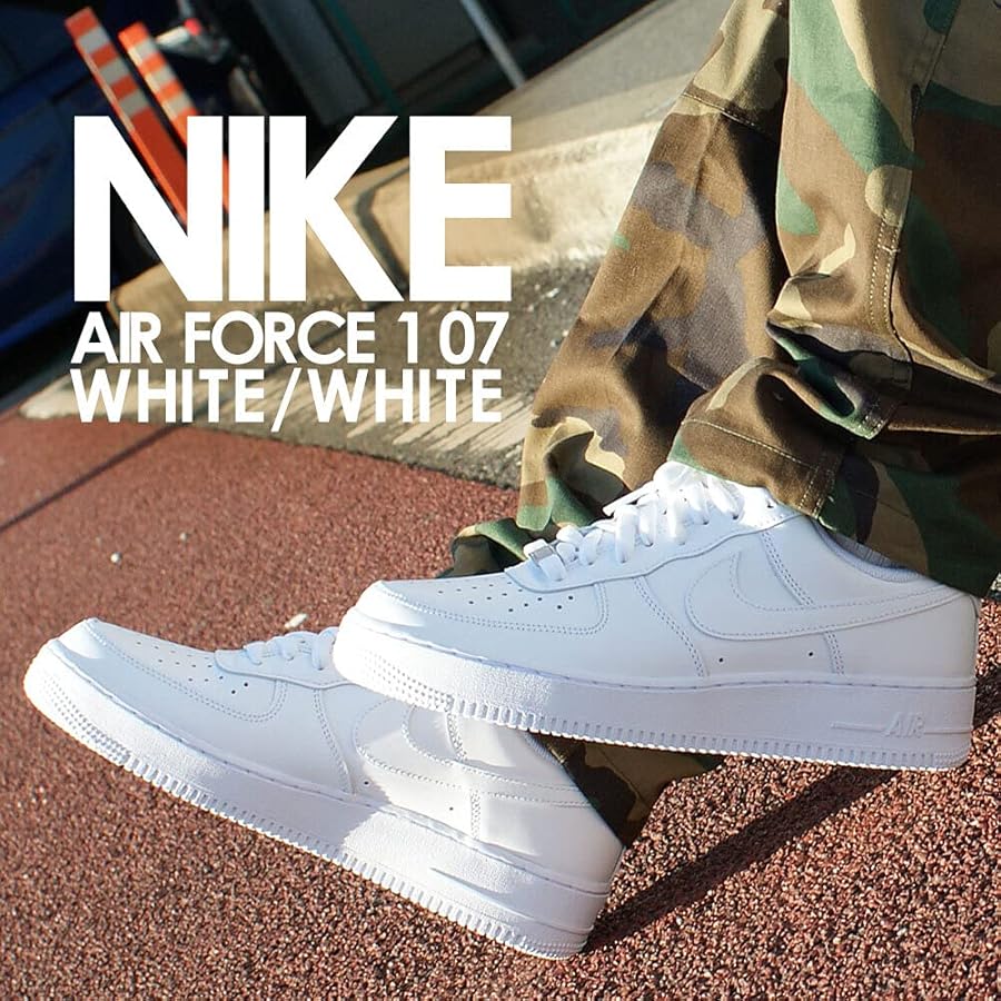 Amazon | [ナイキ] AIR FORCE 1 エアフォース1 メンズ ホワイト 白