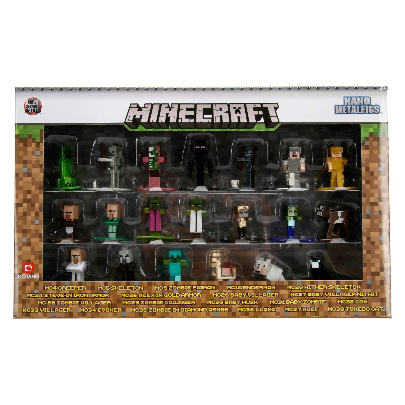 Amazon | Nano Metalfigs Minecraft ナノマインクラフト フィギュア