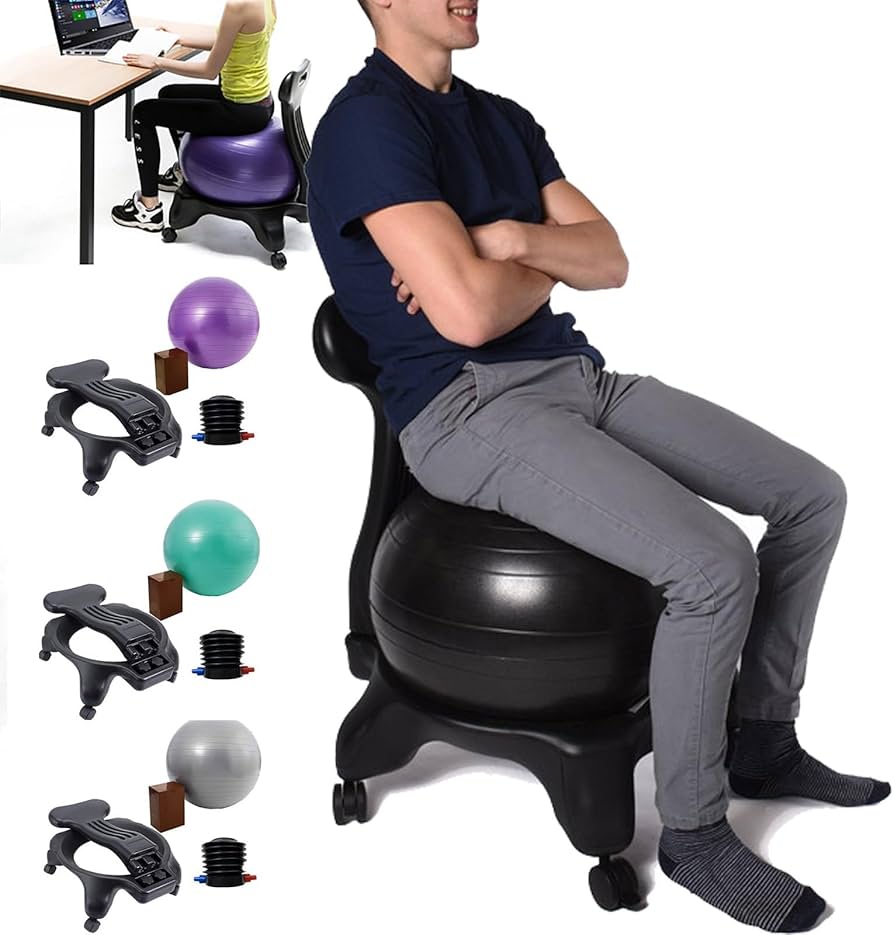 美品】＆MEICAL バランスボールチェア｜美品】＆MEICAL バランスボール