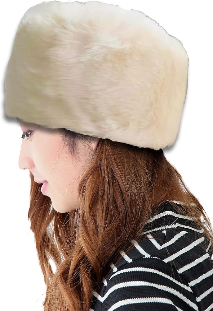 Amazon | [Drection] 帽子 レディース ファー帽子 ロシア帽子 防寒 冬