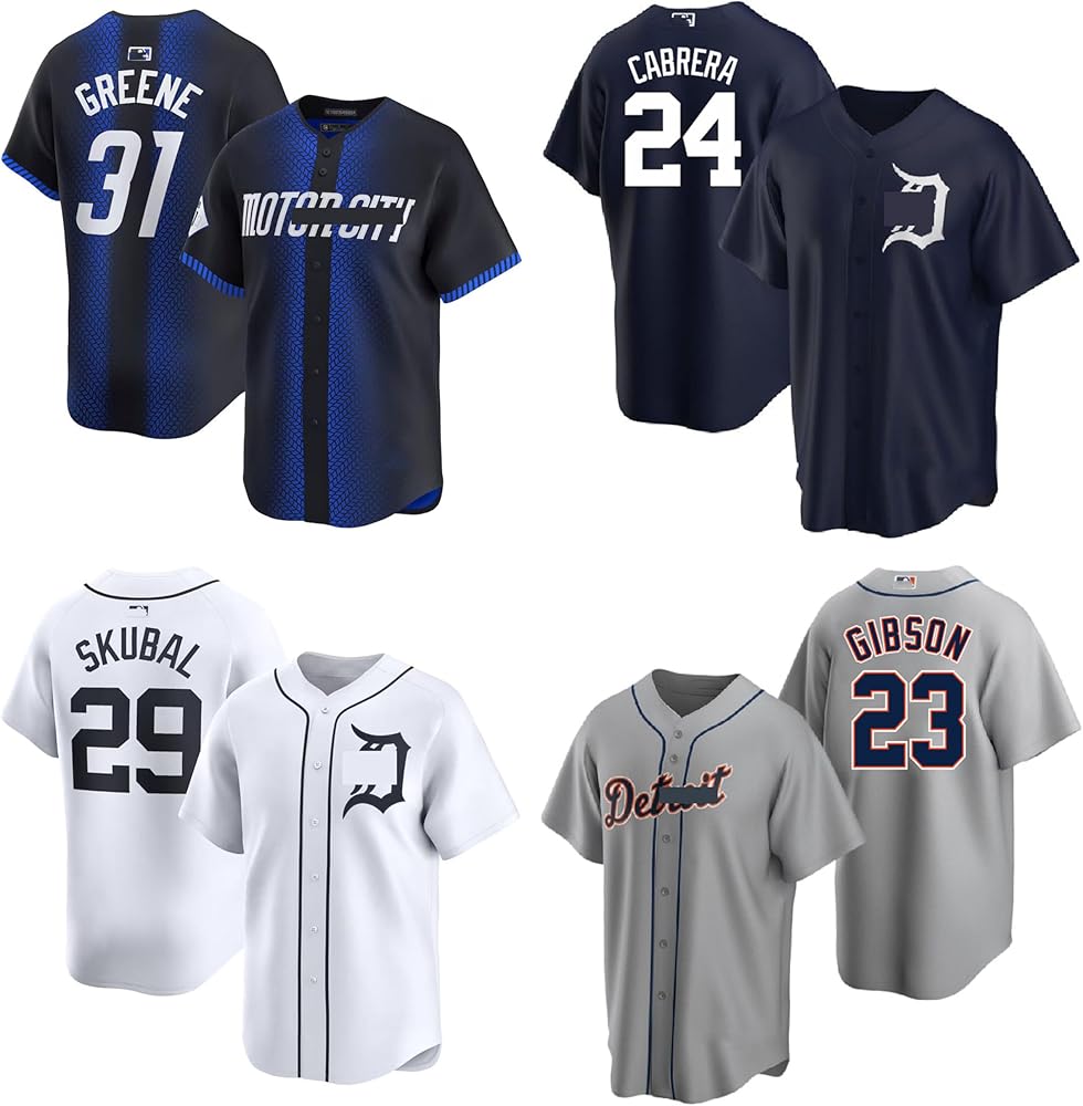 Amazon.co.jp: [Viiipcos] デトロイト・タイガース 背番号31 グリーン