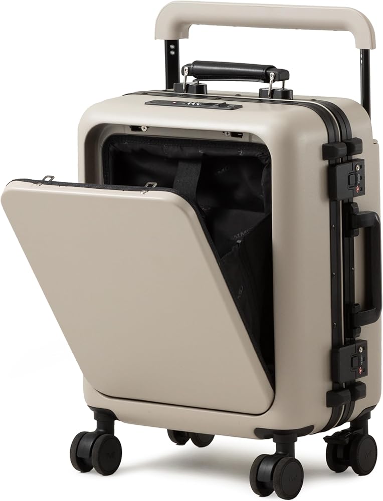 Amazon | [MAIMO] スーツケース 機内持ち込み Sサイズ フロント