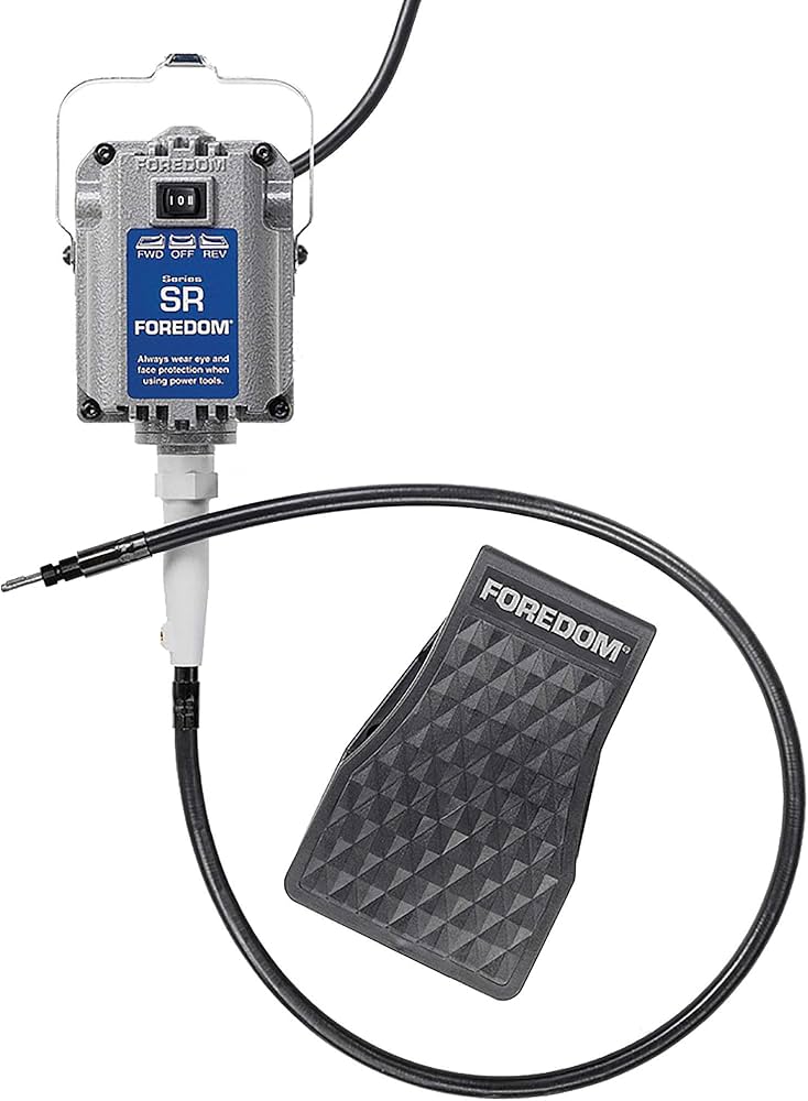 Foredom Reversible SR Motor w/ Standard Shaft Sheath & Foot