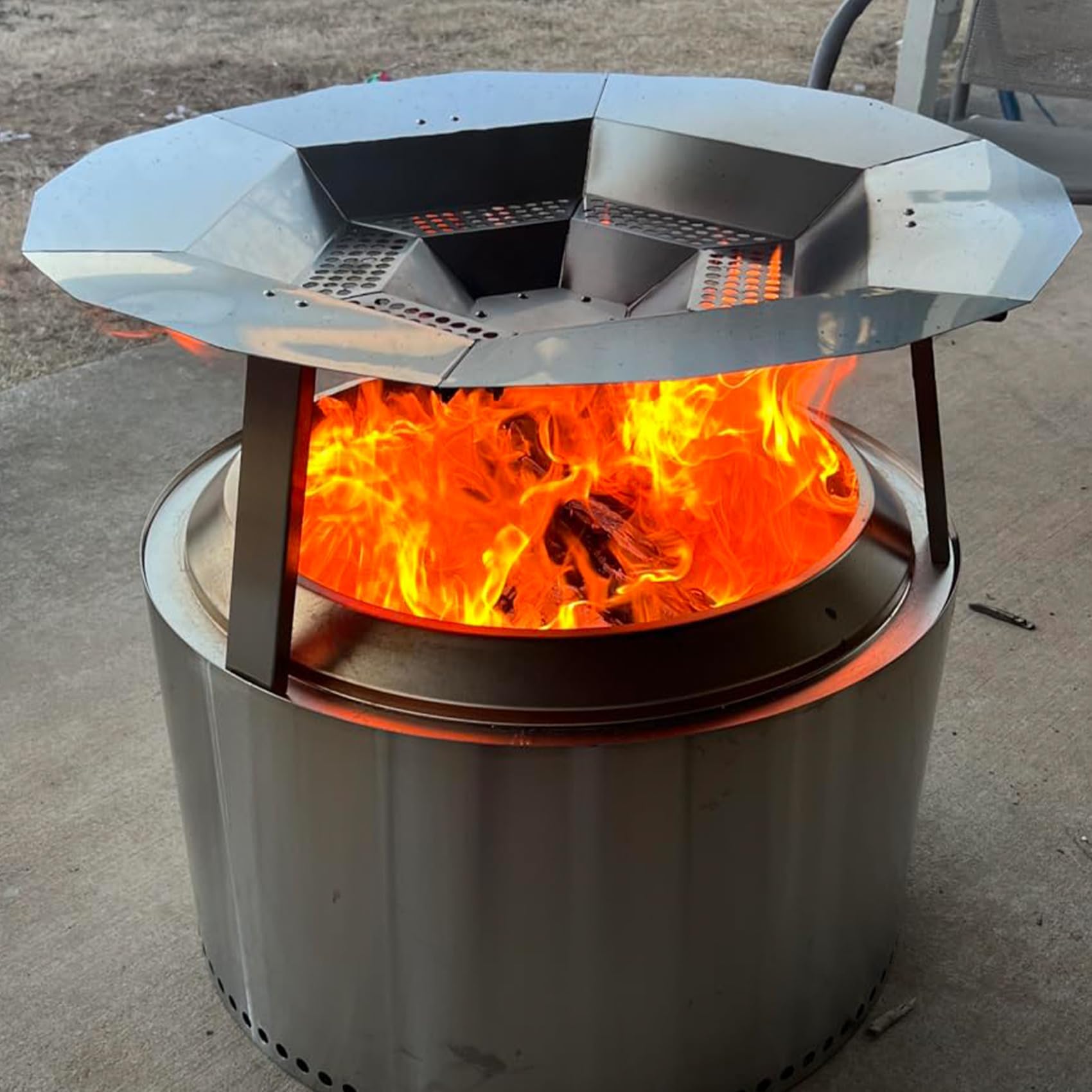 Amazon.co.jp: KEESHA ソロストーブレンジャー用ヒートディフレクター