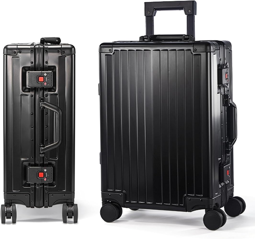 Amazon.com | UrbanExplorer All Aluminum Carry On Luggage 22x14x9