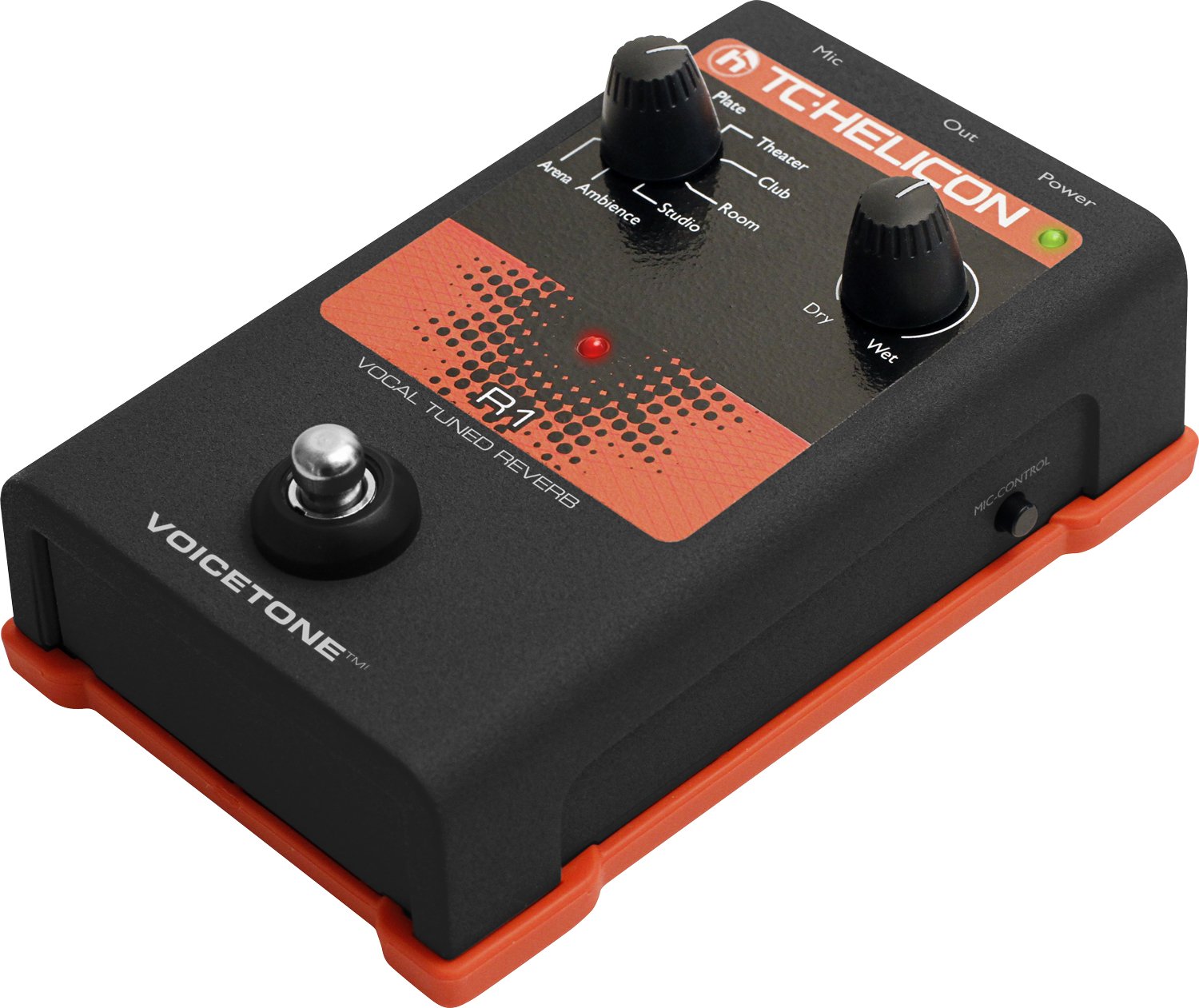 Amazon.com: TC Helicon VOICETONE R1 Single-Button Stompbox for