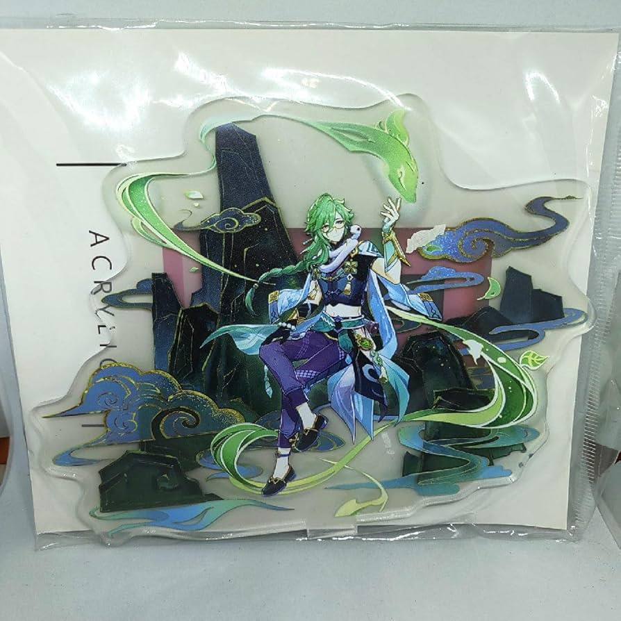 Amazon.co.jp: 原神 白朮 アクリルスタンド 白ポ A : おもちゃ