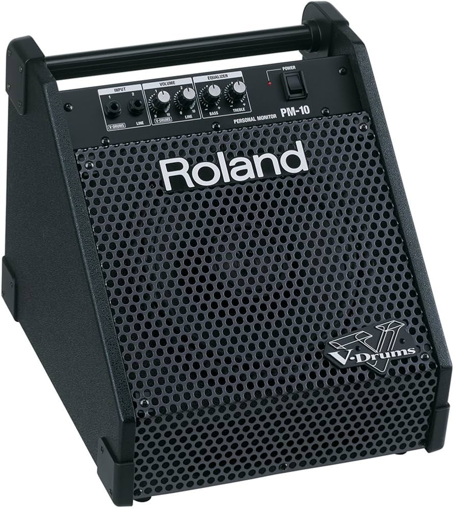 Amazon | Roland パーソナル・モニター PM-10 | 電子ドラムアクセサリ