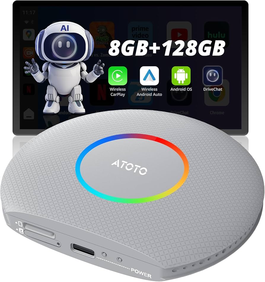 Amazon.com: ATOTOZONE CB6 CarPlay AI Box & Android AI Box