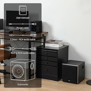 Amazon.com: Edifier T5 Powered Subwoofer - 70w RMS Active Woofer