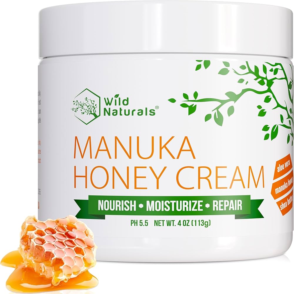 Amazon.com: Wild Naturals Manuka Honey Moisturizer for Dry