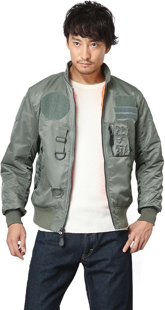 Amazon | [WAIPER] inc CUSTOM MA-1フライトジャケット WP37 | コート