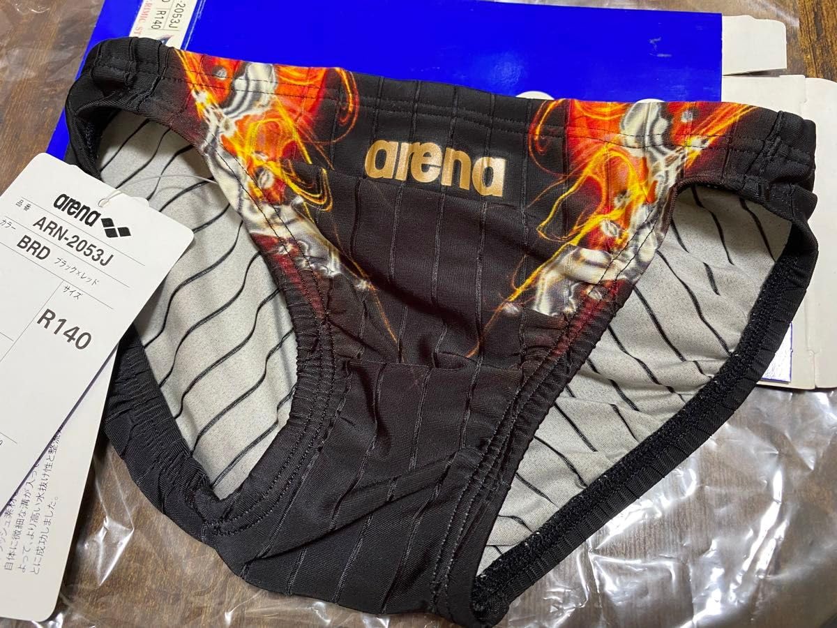 Amazon.co.jp: 希少 arena アリーナ 競泳水着 競パン ジュニアサイズ