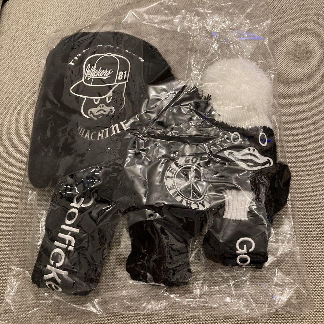 Amazon.co.jp: ゴルフィッカーズ ヘッドカバー 3点セット ステッカー