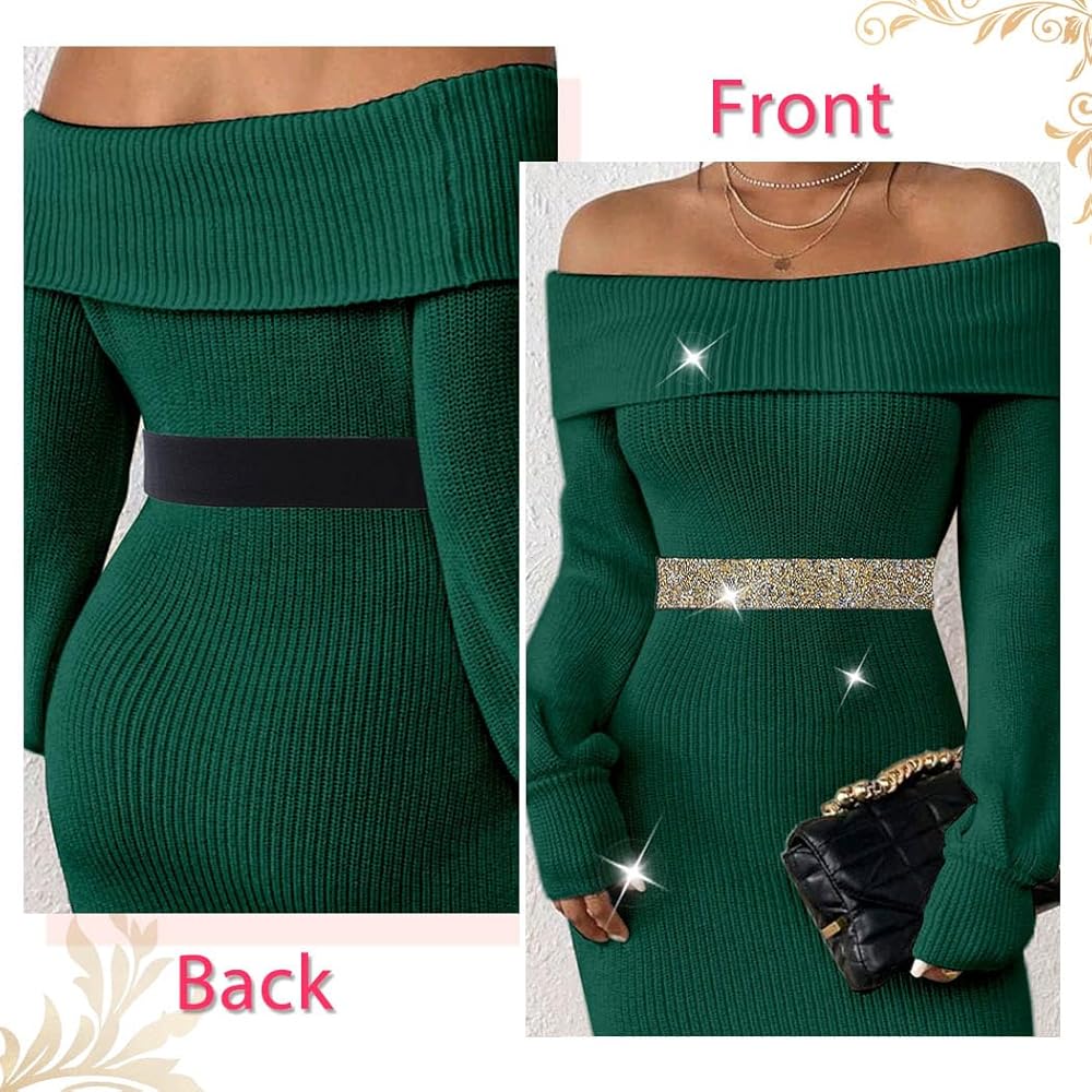 Amazon | Tgirls ラインストーン ウエストバンド ゴムベルト