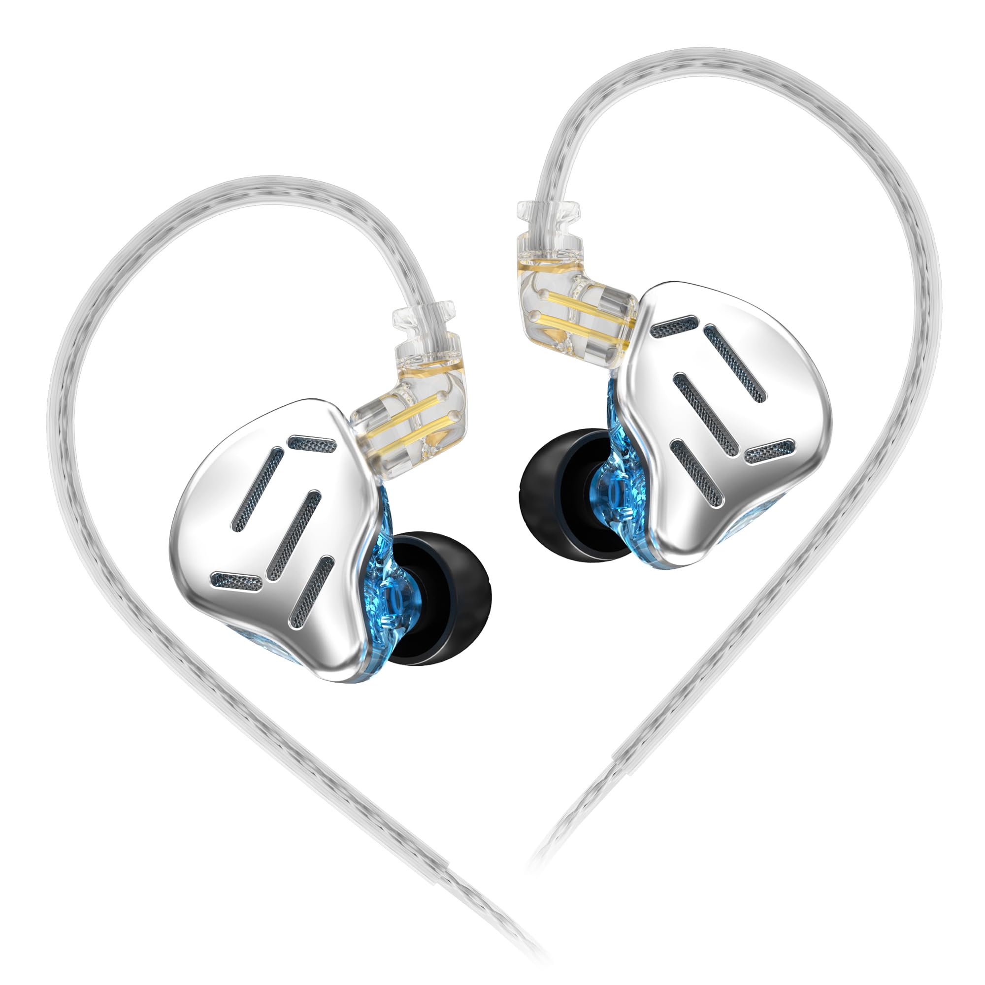 Amazon.com: KZ Zax in Ear Headphones 7BA+1DD Hybrid 16 Drivers