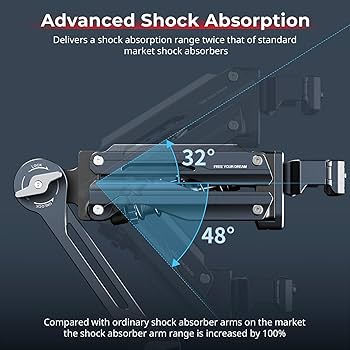 Amazon.com: SMALLRIG Mini Shock Absorber Arm, 4-inch Vacuum