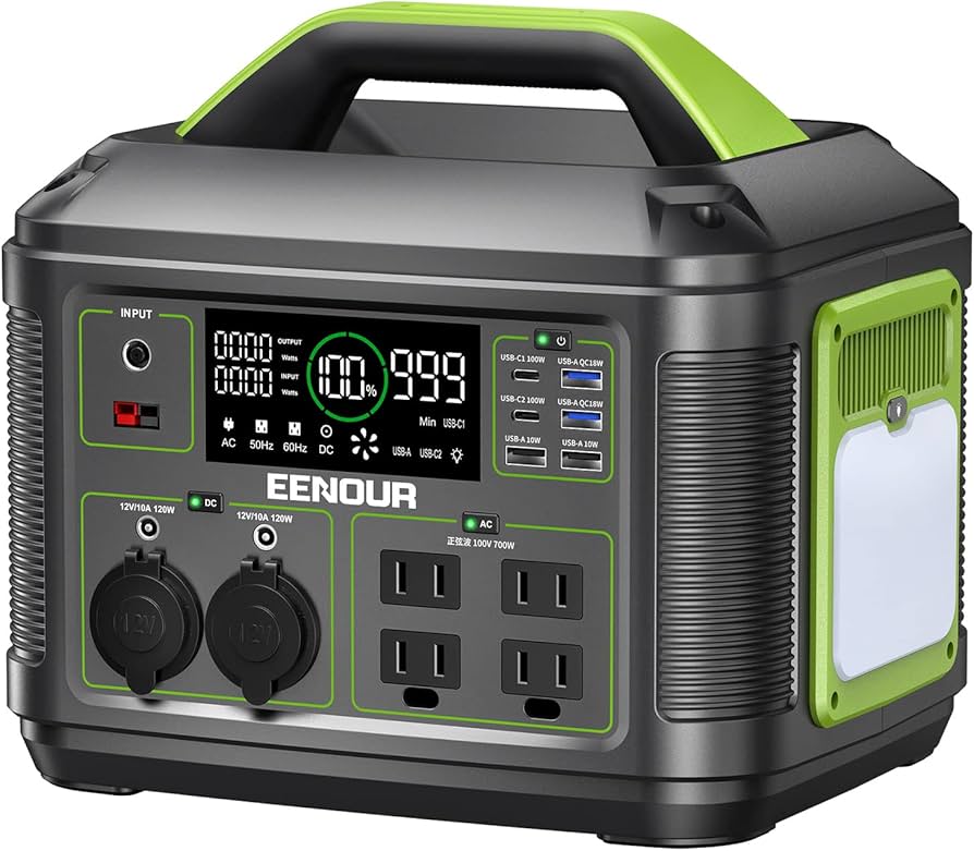 Amazon.co.jp: EENOUR ポータブル電源 P703 192000mAh/710Wh 家庭用