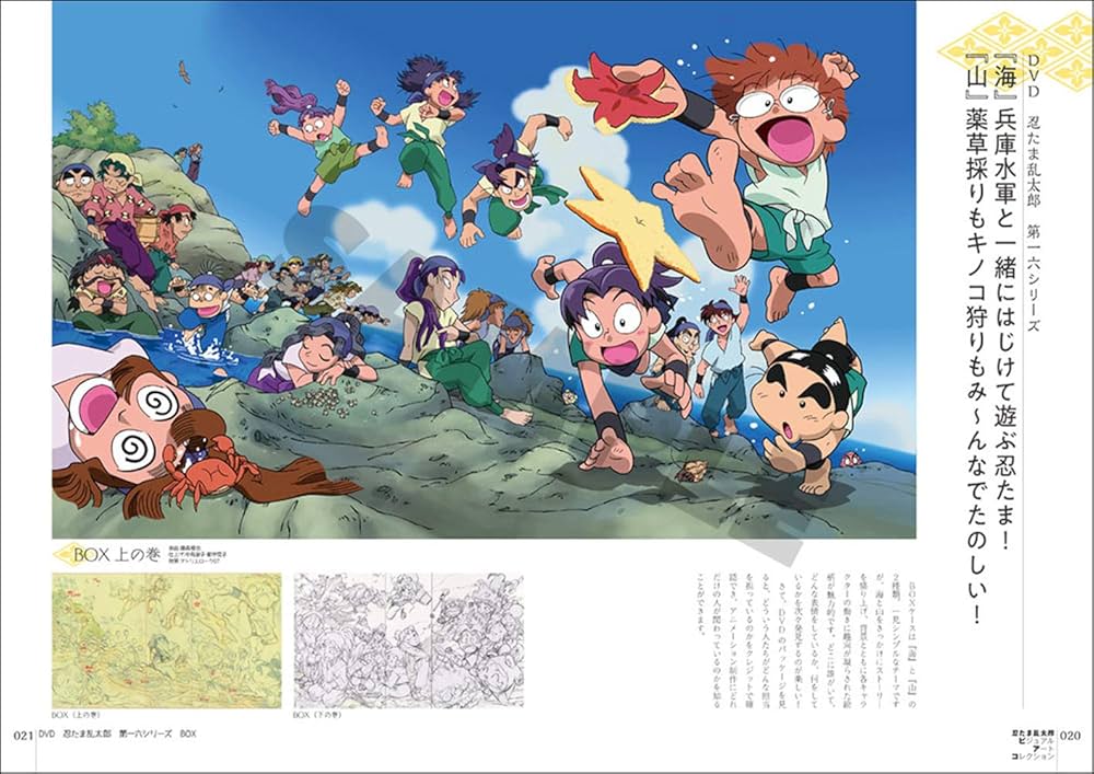 Amazon.com: 忍たま乱太郎ビジュアルアートコレクション