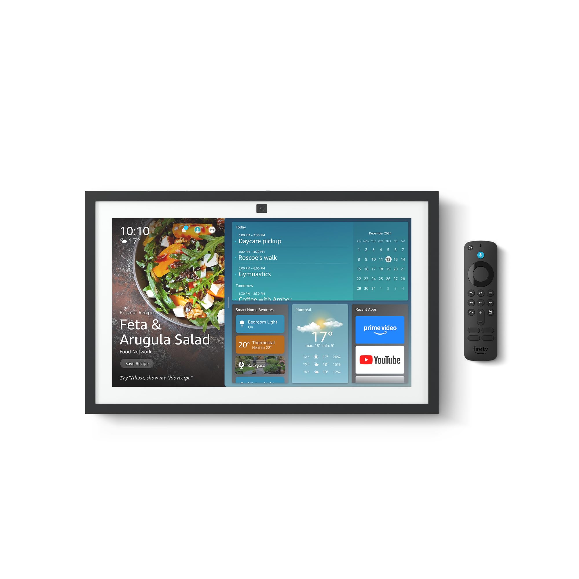 All-new Echo Show 15 | Built-in Fire TV and Alexa