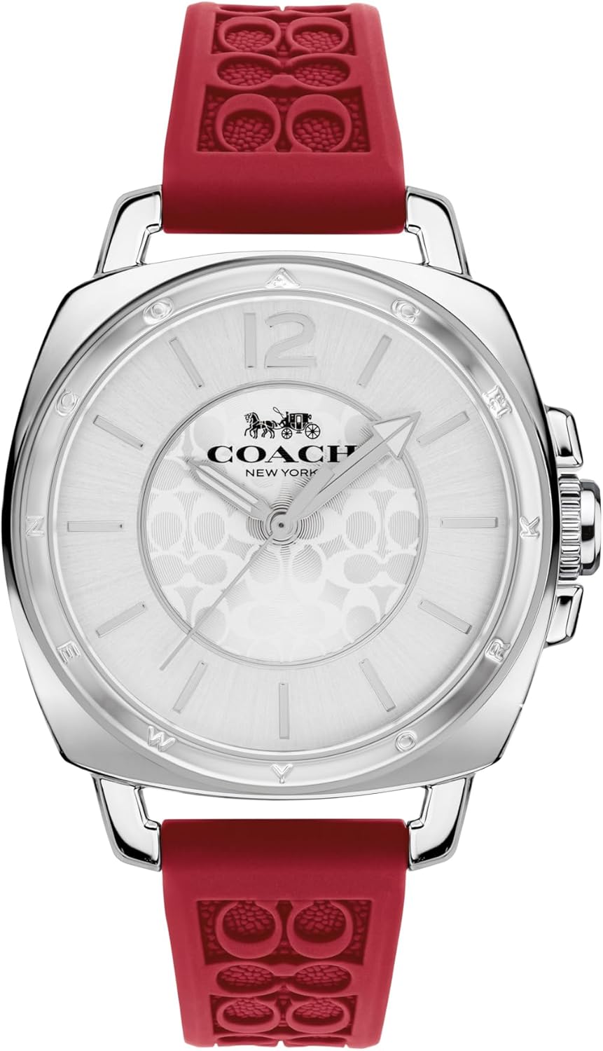 Amazon.co.jp: [コーチ]レディース 腕時計 BOYFRIEND ゴールド文字盤