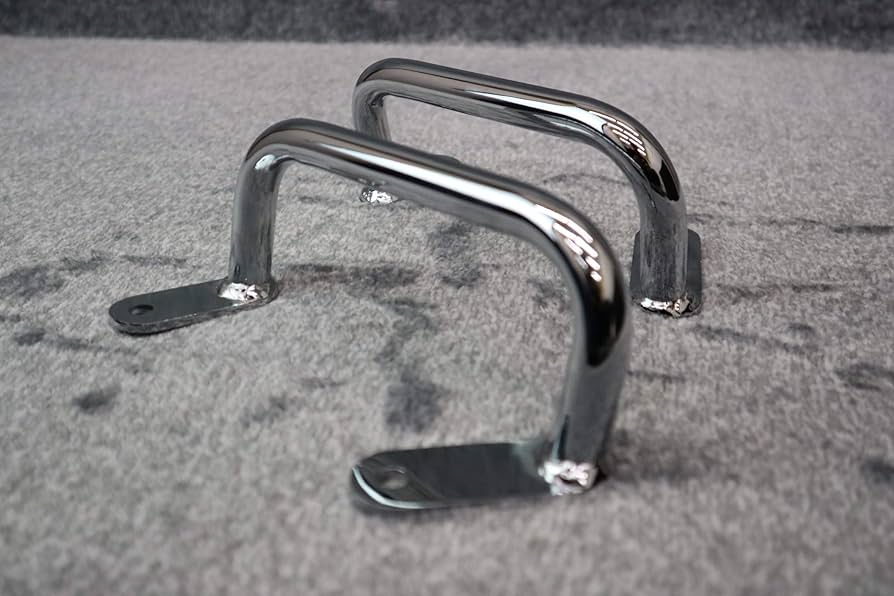 Amazon | CBX400F サイドグリップ 左右セット メッキ/純正 対応