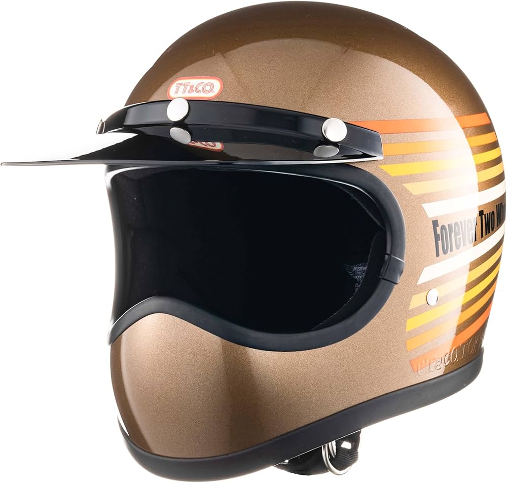 Amazon.co.jp: TT&CO. バイク ヘルメット フルフェイス トゥーカッター