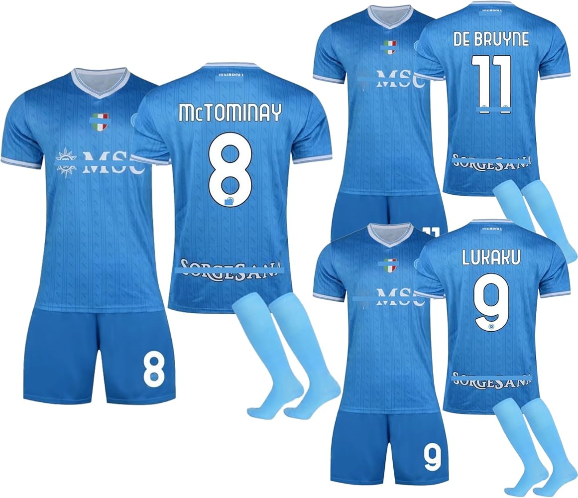 Amazon.co.jp: [RWRAPS] 2425年 ナポリ ユニフォーム ホーム デ